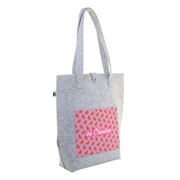 CreaFelt Toteback - alb
