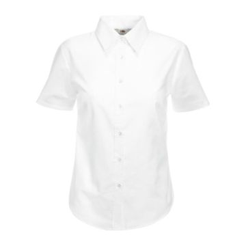 LADY FIT SHORT SLEEVE OXFORD SHIRT