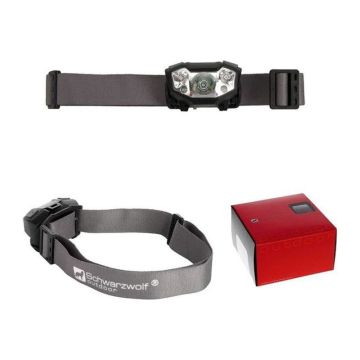 MINO headlamp - Negru - Ø 6 x 3,2 x 4 cm