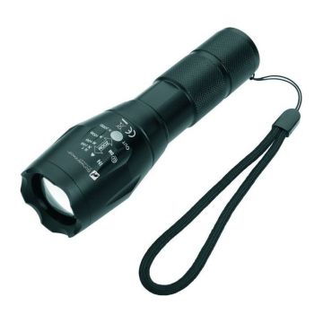 DELGADA - Negru - 14,7 × 3,5 cm, extending length 16,5 cm, wrist strap – 21 cm.