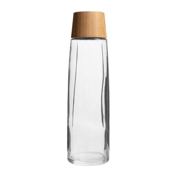 ANAMUDI recycled glass bottle 750 ml - Transparent - 270 × Ø76