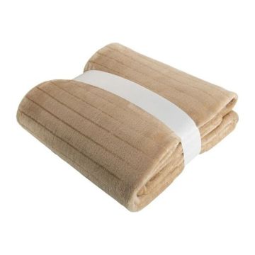 MANGAIA blanket, beige - Beige - 130 × 180 cm
