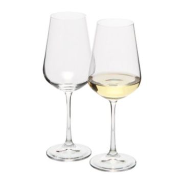 MORETON 2 pahare vin alb - Transparent - 16,5 × 8 × 23