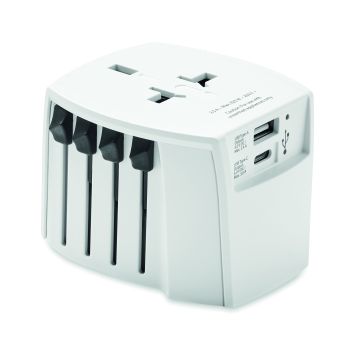 MUV USB A/C - Alb