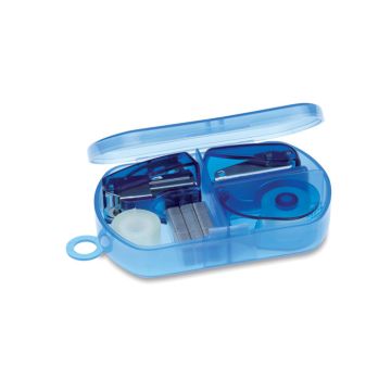 BUROBOX - Albastru Transparent