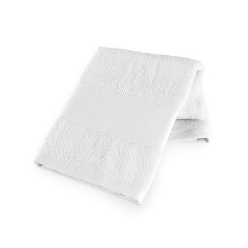 GEHRIG. Prosop sport din bumbac (380 g/m²) - Alb