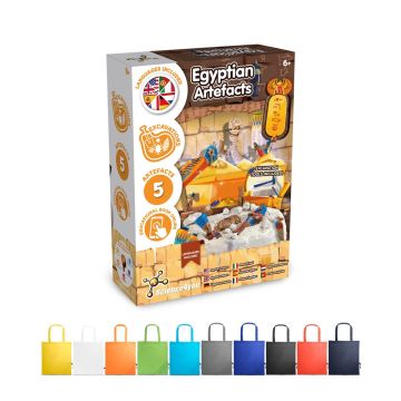 Ancient Egypt Excavation Kit V. Joc educațional furnizat cu o pungă de cadou pliabilă 190T