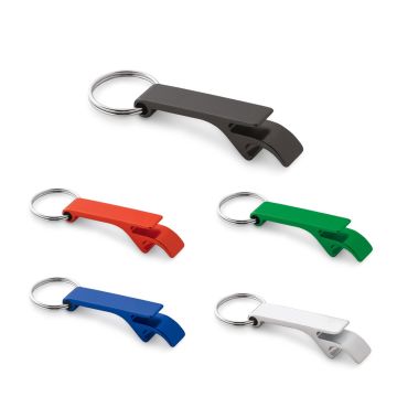 RE-BAITT. Breloc cu deschizător de capsule din aluminiu reciclat (100% rAL)