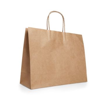 KIRA. Punga de hârtie kraft (115 g/m²) - Natural
