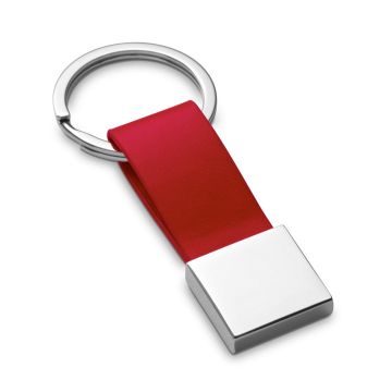 BUMPER. Breloc din metal și PU - Roșu