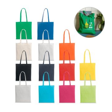 CAIRO. Sacoșă (180 g/m²) din bumbac reciclat (70%) și poliester (30% rPE+AL+AJ1595:AK1595