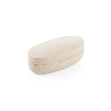 FOURIER. Căști fără fir cu baterie cu durată de viață de 3 ore din fibră de paie de grâu și PP - Natural