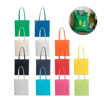 CAIRO. Sacoșă (180 g/m²) din bumbac reciclat (70%) și poliester (30% rPE+AL+AJ1595:AK1595