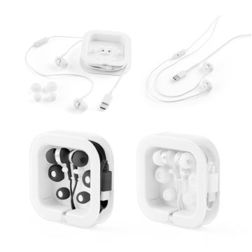 PRESLEY. Căști cu cablu USB-C de 1.2 metri și microfon ABS încorporat