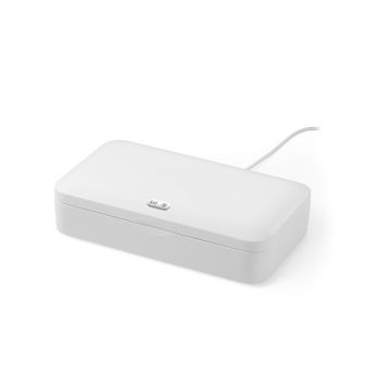 BACTOUT. Sterilizator UV cu încărcător wireless Fast (10W) - Alb