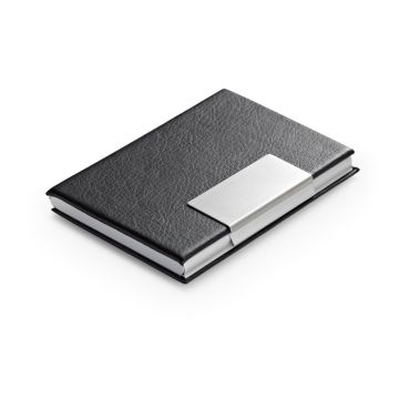 REEVES. Suport pentru card de aluminiu - Negru