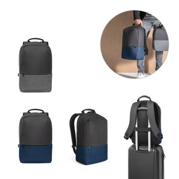 GENOA BPACK. Rucsac anti-furt din poliester reciclat de înaltă densitate 600D