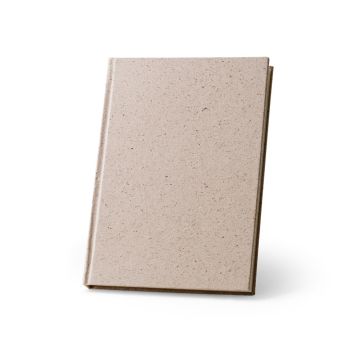 TEAPAD RIGID. Blocnotes A5 cu copertă dură, realizat din deșeuri de frunze de ceai (65%) - Natural