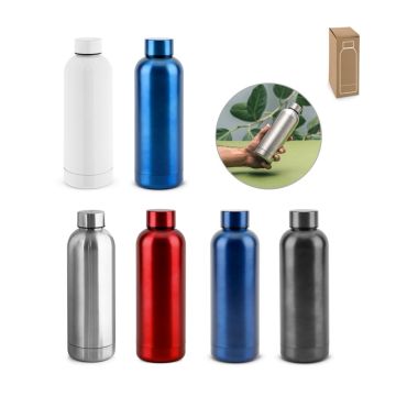 ODIN METTALIC. Sticlă din oțel inoxidabil reciclat 90% 550 mL