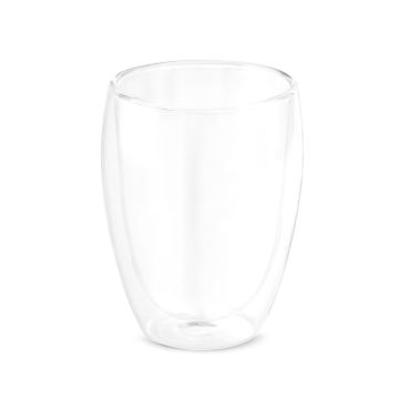 MACHIATO DUO. Set de 2 căni - Transparent - 350 mL