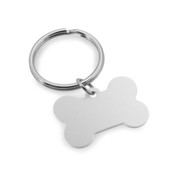 PAW. Breloc din aluminiu - Argintiu satinat
