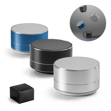 FLOREY. Difuzor portabil de 3W cu autonomie de 3h în aluminiu reciclat (100% rAL) și ABS 100% reciclat (100% rABS)