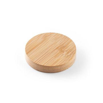 AMCHUR. Coaster din bambus cu decapsulator - Natural