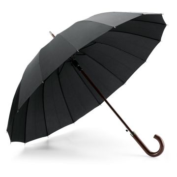HEDI. Umbrela cu 16 tije cu deschidere automată - Negru