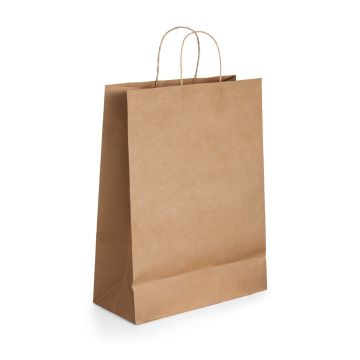 TAYLA. Punga de hârtie kraft (115 g/m²) - Natural