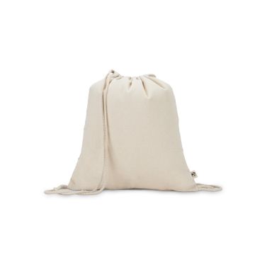 MAIORCA. Rucsac 100% bumbac reciclat (180 g/m²) - Natural deschis
