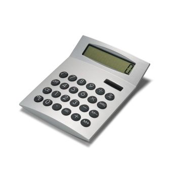 ENFIELD. Calculator PS cu 8 cifre - Argintiu satinat