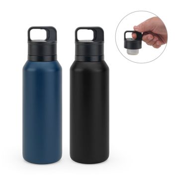 NICKLAUS. Sticlă din oțel inoxidabil (91% reciclată) cu perete dublu izolat în vid 590 ml