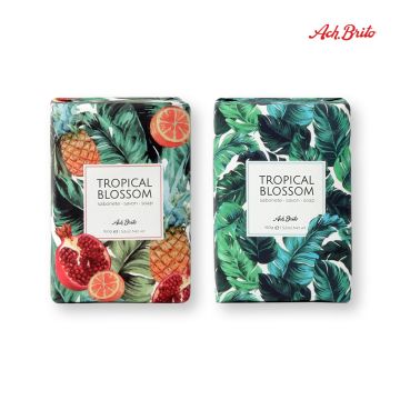 TROPICAL BLOSSOM. Săpunuri îmbogățite cu ulei de măsline (160g)