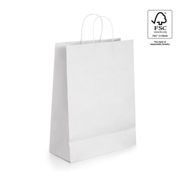 CITADEL. Punga de hârtie kraft (90 g/m²) - Alb