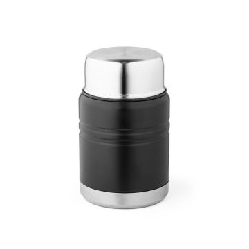 GIMLET. Termos pentru alimente din oțel inoxidabil 550 mL - Negru - 550 mL