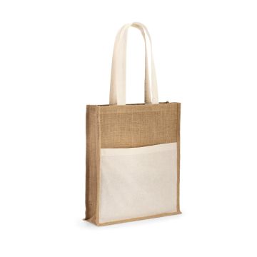BRAGA. Sacosa de iută (240 g/m²) - Natural