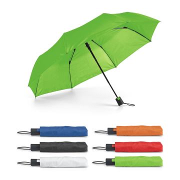 TOMAS. Umbrelă compactă din poliester 190T cu deschidere automată