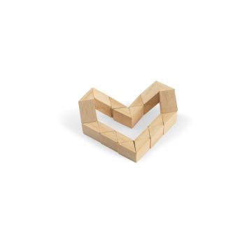 THINKO. Puzzle din lemn cu 24 de piese - Natural
