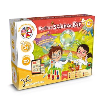 My First Science Kit II. Joc educațional furnizat cu o pungă cadou din hârtie kraft (100 g/m²) - Alb