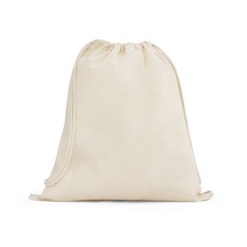 DAHAB. Sacoșă tip rucsac 100% bumbac (140 g/m²) - Natural deschis