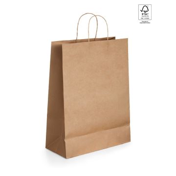 TAYLA. Punga de hârtie kraft (115 g/m²) - Natural