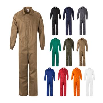 VL YAMA. Salopetă din twill (200 g/m²), din bumbac (35%) și poliester (65%)