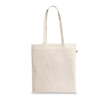 SALZBURG. Sacoșă 100% bumbac organic (180 g/m²) - Natural deschis
