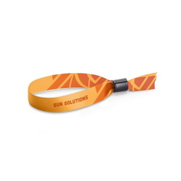 HOBART. Brățară Lanyard din poliester - Alb