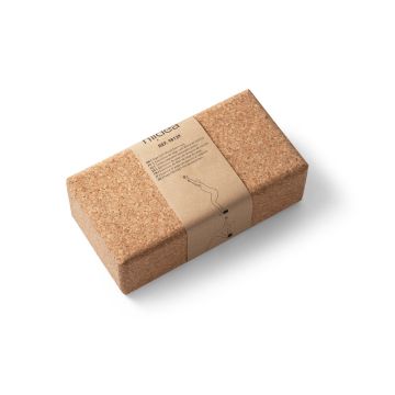 YALA. Cărămidă de yoga din plută - Natural