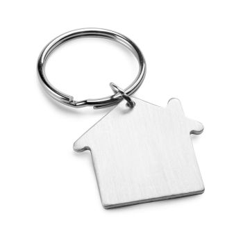 HOMIER. Breloc din aluminiu - Argintiu satinat