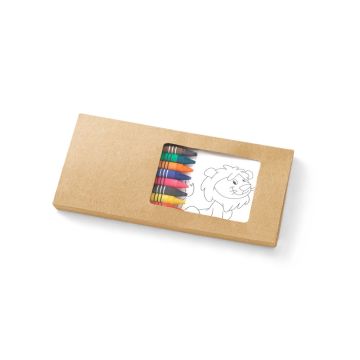 JAGUAR. Set de colorat furnizat într-o cutie de carton - Natural