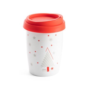 HAZARD. Pahar de călătorie - Roșu - 280 mL