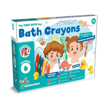BATH CRAYONS. Jucării didactice pentru copii - Asortat