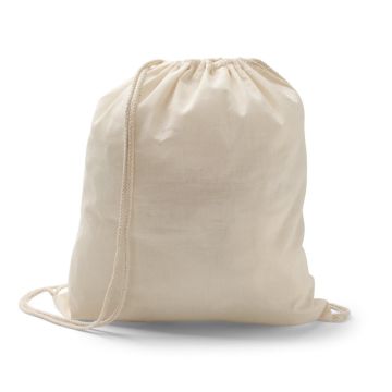HANOVER. Rucsac cu snur 100% bumbac (103 g/m²) - Natural deschis